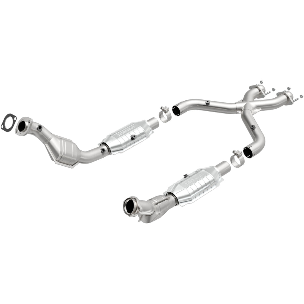 MagnaFlow Exhaust Products 93671 HM Grade Direct-Fit Catalytic Converter for Select Ford Mustang