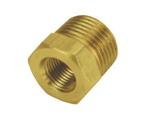 Load image into Gallery viewer, Derale 98450 3/8" NPT Male x 1/8" NPT Female Reducer Bushing, Each