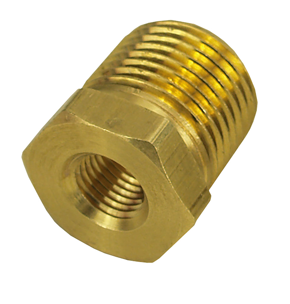 Derale 98451 1/2" NPT Male x 1/8" NPT Female Reducer Bushing, Each
