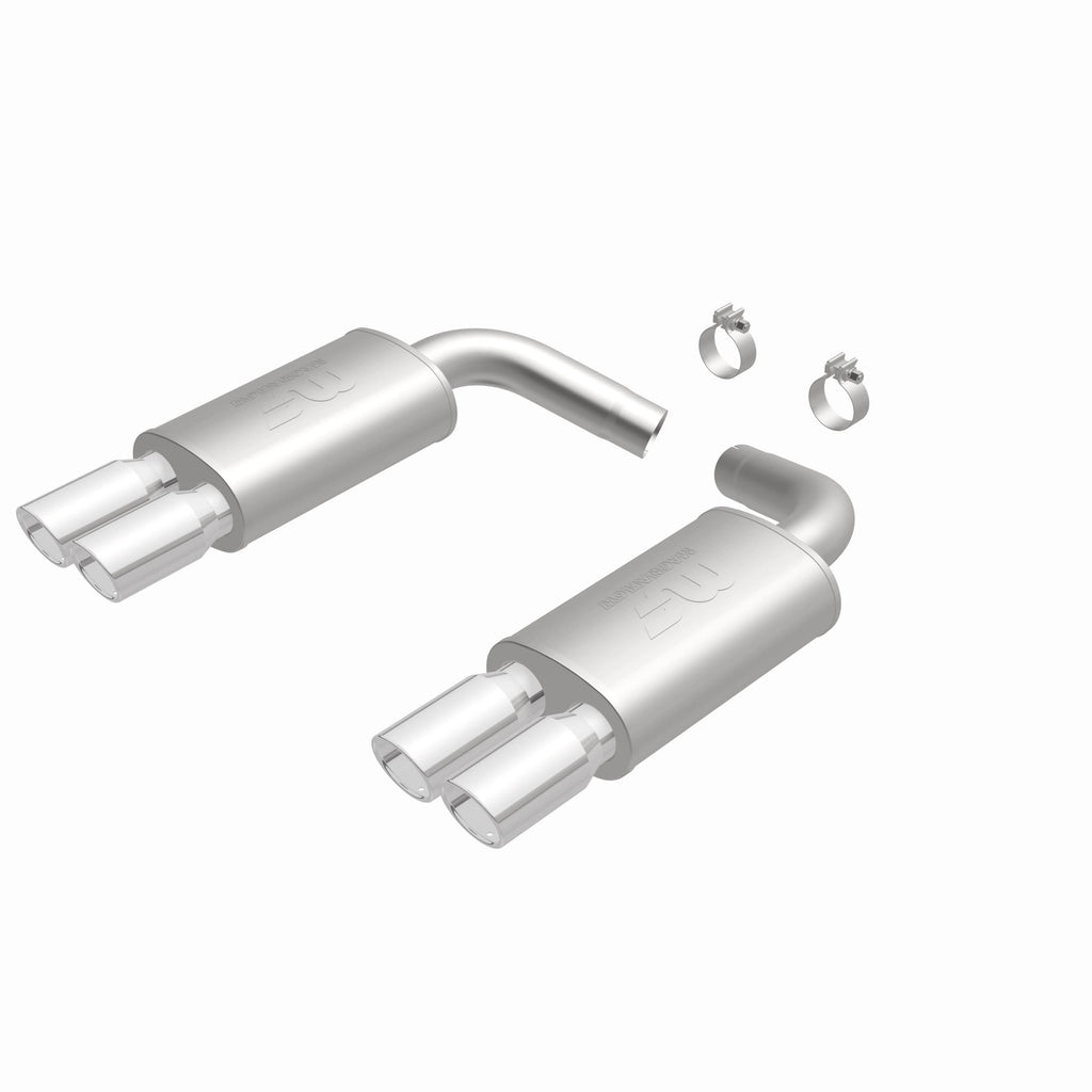 MagnaFlow Exhaust Products 15623 Street Series Polished Axle Back System for Select Chevrolet Corvette