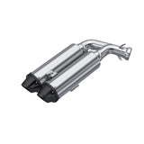MBRP AT9534PT Spark Arrestors Included. Dual Slip-on.