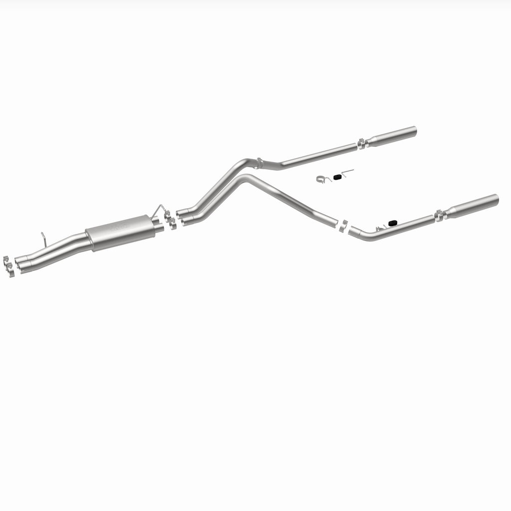 MagnaFlow Exhaust Products 15829 Street Series Polished Cat-Back System for Select Chevrolet Silverado HD, Chevrolet Silverado HD Classic, GMC Sierra HD, GMC Sierra HD Classic