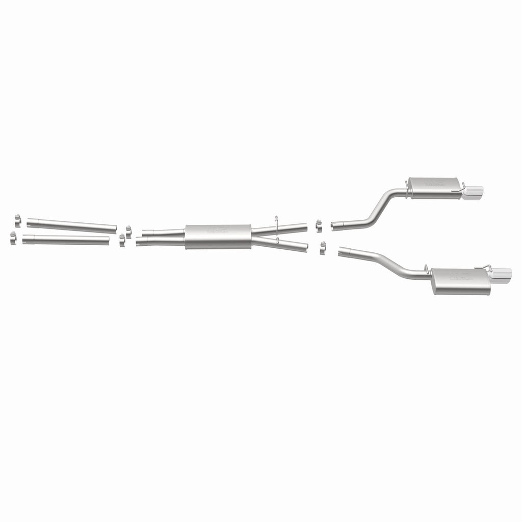 MagnaFlow Exhaust Products 15628 Street Series Polished Cat-Back System for Select Dodge Charger, Dodge Magnum