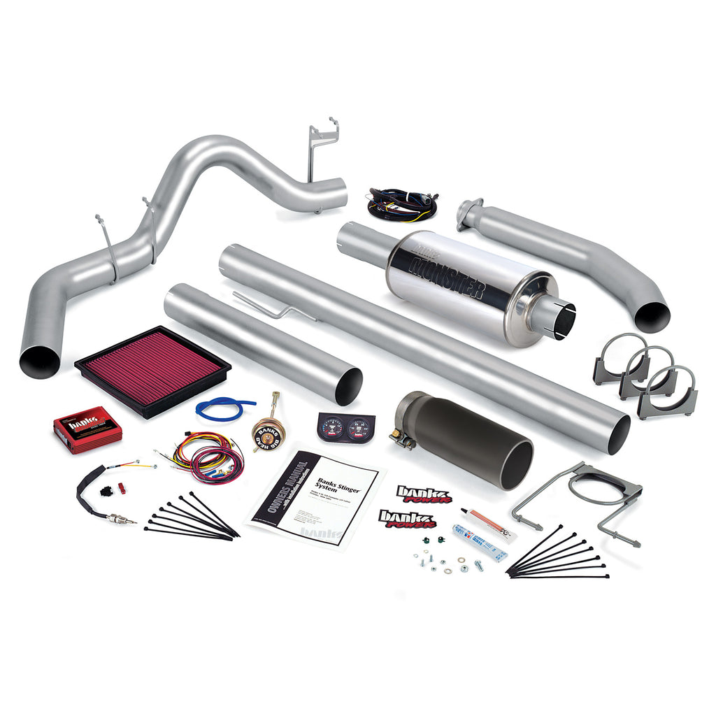 99-00-Dodge-5.9L-Ext-Cab-Stinger-System---Ss-Single-Exhaust-W-Chrome-Tip