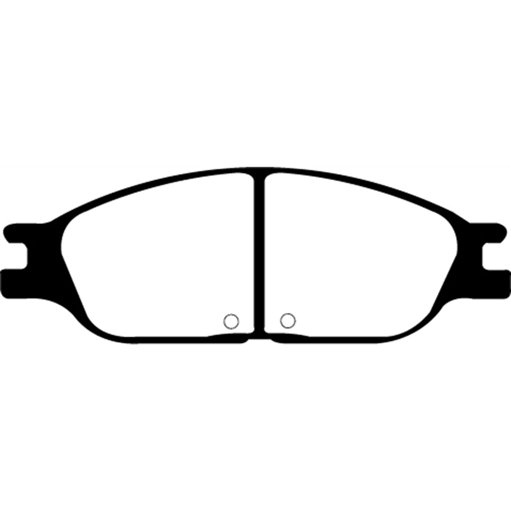 99-00-Ford-Windstar-3.0-Greenstuff-Front-Brake-Pads