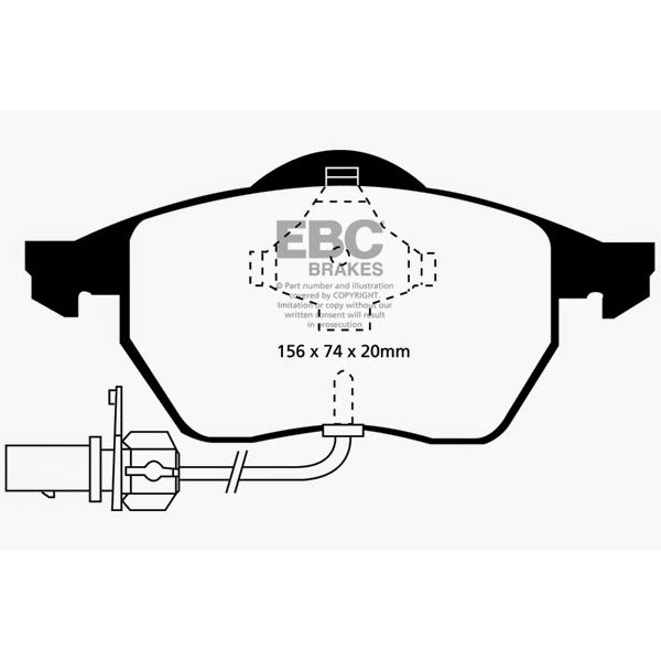 99-01-Audi-A4-1.8-Turbo-(B5)-Yellowstuff-Front-Brake-Pads