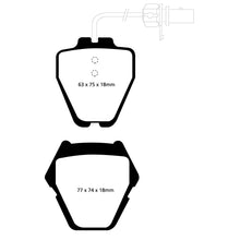 Load image into Gallery viewer, 99-01-Audi-A6-Quattro-2.7-Twin-Turbo-Sedan-(8-Pad-Set)-Ultimax2-Front-Brake-Pads