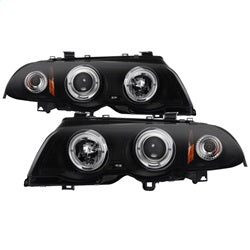 99-01-Bmw-E46-3-Series-4Dr-Projector-Headlights-1Pc-Led-Halo-(Pro-Yd-Bmwe46-4D-Hl-Am-Bsm)