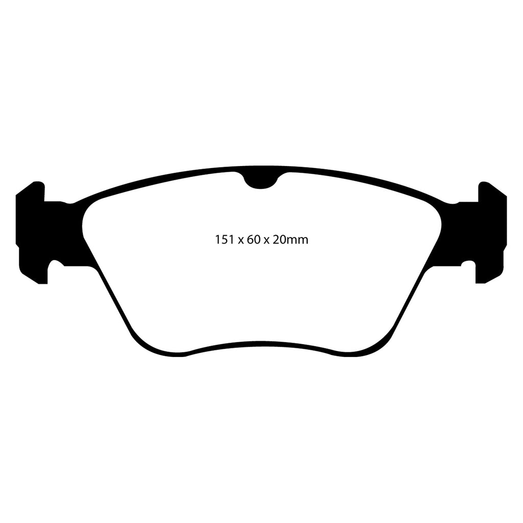 99-01-Mercedes-Benz-C230-(W202)-2.3-Yellowstuff-Front-Brake-Pads