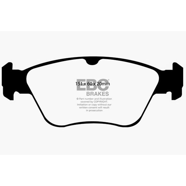 99-01-Mercedes-Benz-C230-(W202)-2.3-Yellowstuff-Front-Brake-Pads