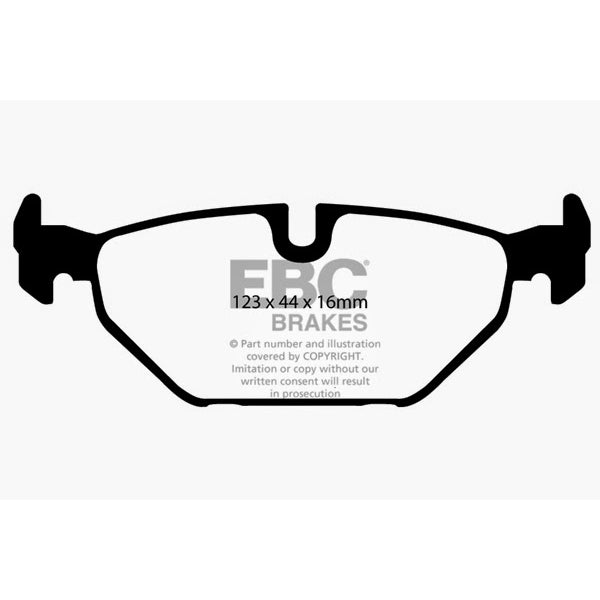 99-01-Saab-9-5-2.3-Turbo-(Aero)-Redstuff-Rear-Brake-Pads