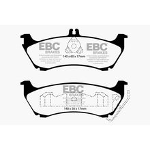 Load image into Gallery viewer, 99-02-Mercedes-Benz-M-Class-(Ml)-Ml320-3.2-Yellowstuff-Rear-Brake-Pads