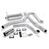 Banks Power 48656 Monster Exhaust System, 4-inch Single Exit, Chrome Tip