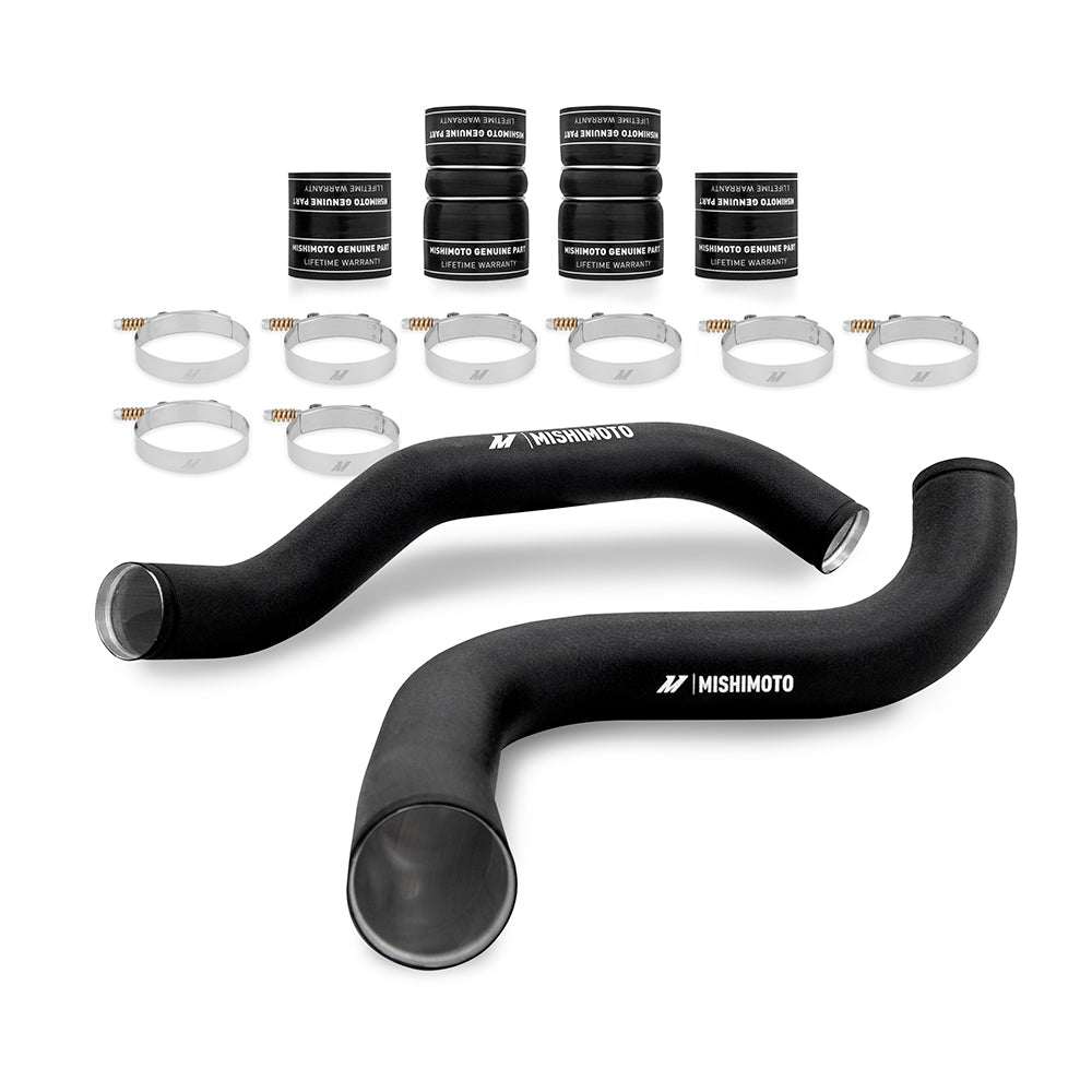 99-03-Ford-7.3L-Powerstroke-Psd-Intercooler-PipeBoot-Kit---Wrinkle-Black