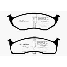 Load image into Gallery viewer, 99-04-Chrysler-300M-3.5-Greenstuff-Front-Brake-Pads