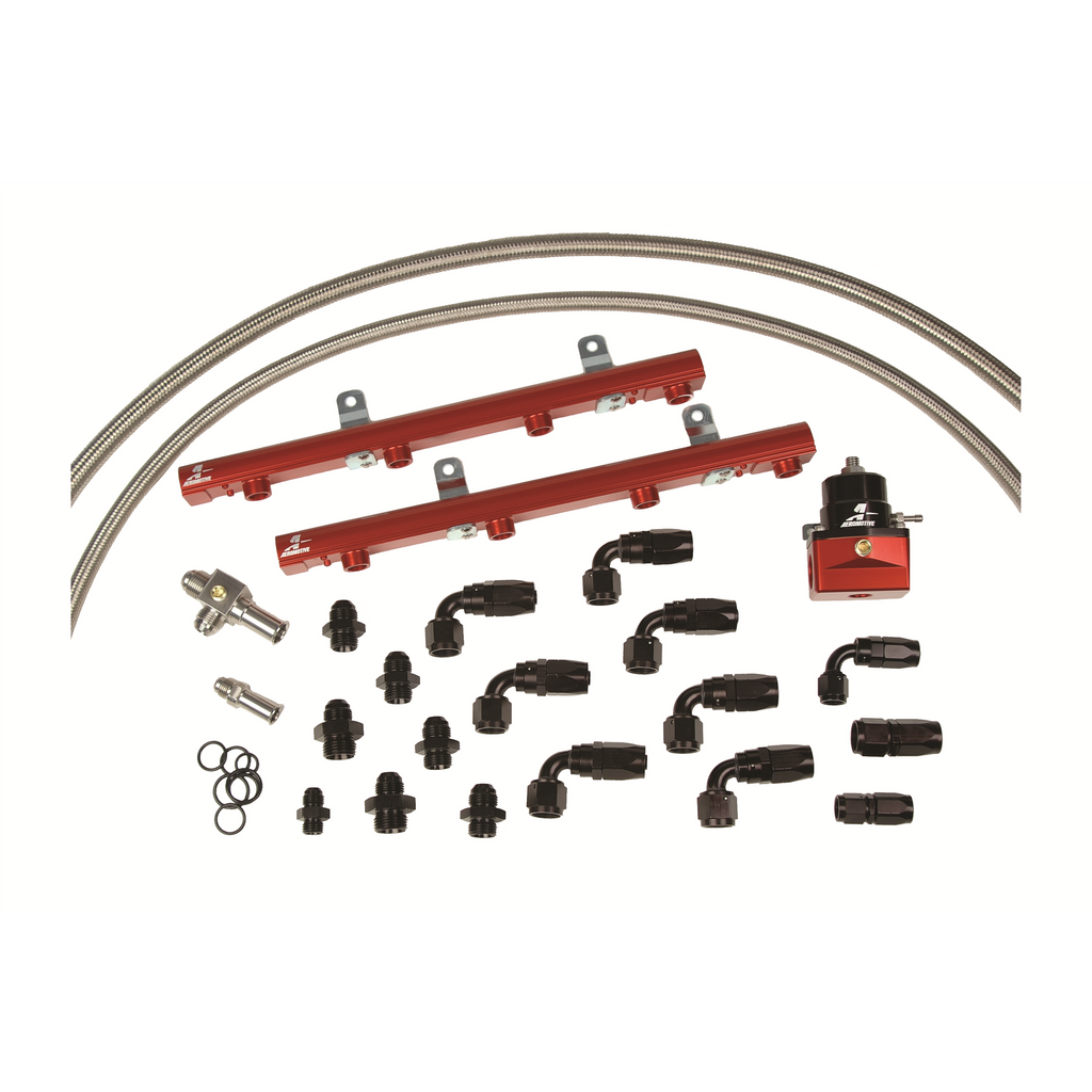 99-04-Ford-5.4L-Lightning-And-Harley-12-Ton-Truck-Billet-Fuel-Rail-System