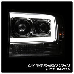 99-04-Ford-F-250-Super-Duty-Light-Bar-Projector-Headlights---Chrome-(Pro-Yd-Ff25099v2-Lb-C)