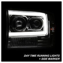 Load image into Gallery viewer, 99-04-Ford-F-250-Super-Duty-Light-Bar-Projector-Headlights---Chrome-(Pro-Yd-Ff25099v2-Lb-C)