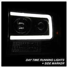 Load image into Gallery viewer, 99-04-Ford-F250-Super-Duty-Projector-Headlights---Light-Bar---Black-Pro-Yd-Ff25099v2-Lb-Bk