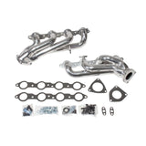 BBK 40050 1999-2013 GM TRUCK/SUV 4.8L/5.3L 1-3/4 SHORTY HEADERS (POLISHED SILVER CERAMIC)