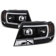 Load image into Gallery viewer, 99-04-Jeep-Grand-Cherokee-Projector-Headlights---Light-Bar-Drl-Led---Black