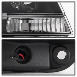99-04-Jeep-Grand-Cherokee-Projector-Headlights---Light-Bar-Drl-Led---Black