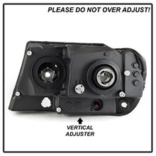 Load image into Gallery viewer, 99-04-Jeep-Grand-Cherokee-Projector-Headlights---Light-Bar-Drl-Led---Black