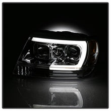 Load image into Gallery viewer, 99-04-Jeep-Grand-Cherokee-Projector-Headlights---Light-Bar-Drl-Led---Chrome