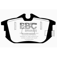 Load image into Gallery viewer, 99-04-Volvo-S40-1.9-Turbo-T4-(200-Bhp)-Greenstuff-Rear-Brake-Pads