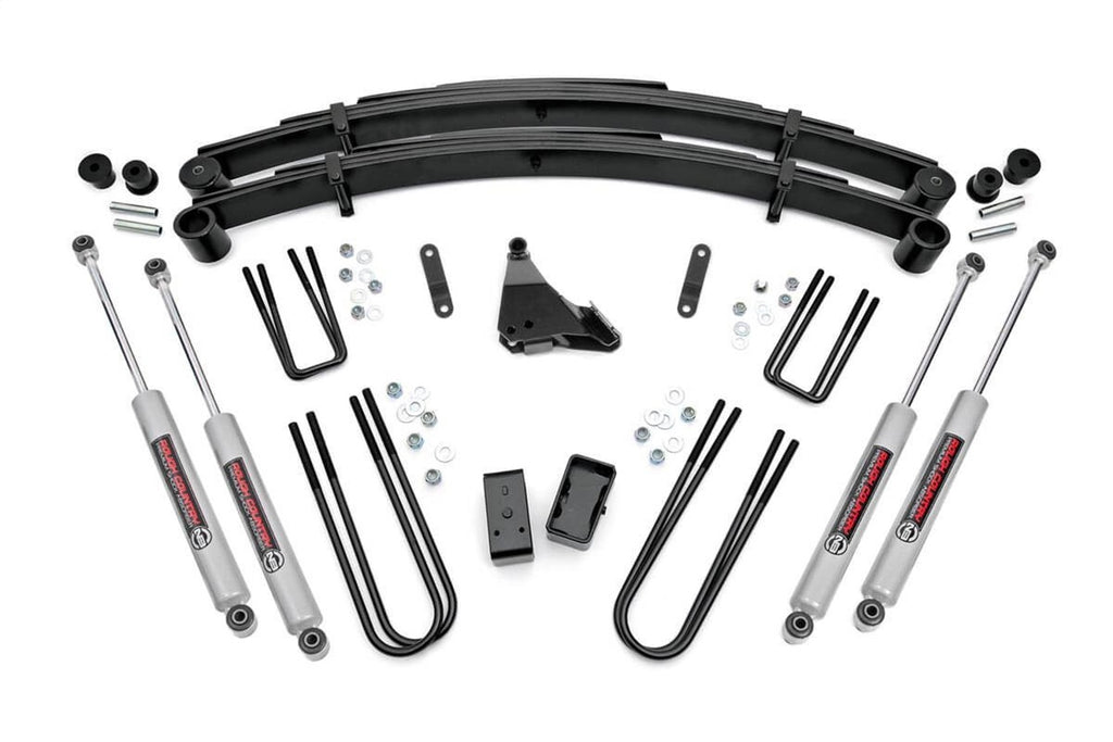 Rough Country 49530 Suspension Lift Kit w/Shocks for Select Ford F-250 Super Duty, Ford F-350 Super Duty