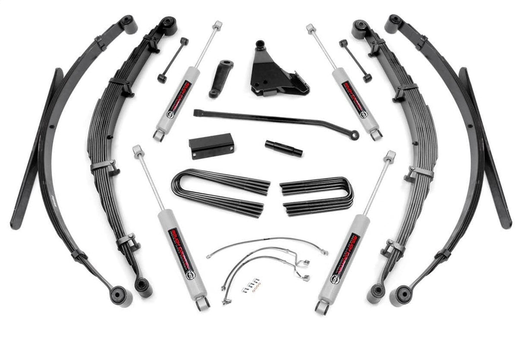 Rough Country 488.20 Suspension Lift Kit w/Shocks for Select Ford F-250 Super Duty, Ford F-350 Super Duty