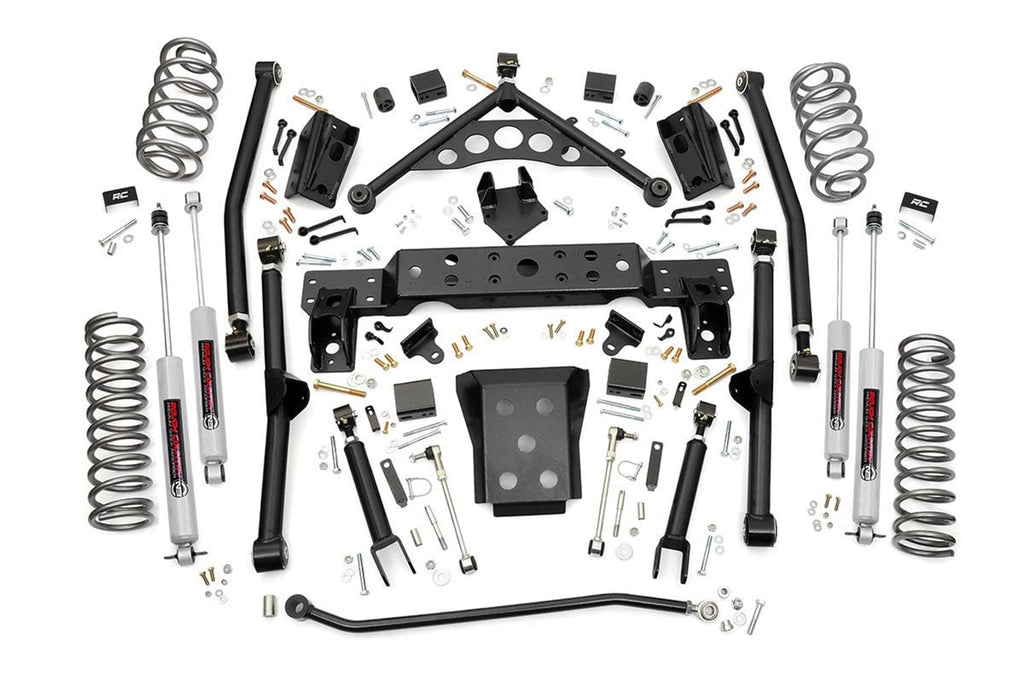 Rough Country 90820 X-Series Long Arm Suspension Lift Kit w/Shocks for Select Jeep Grand Cherokee