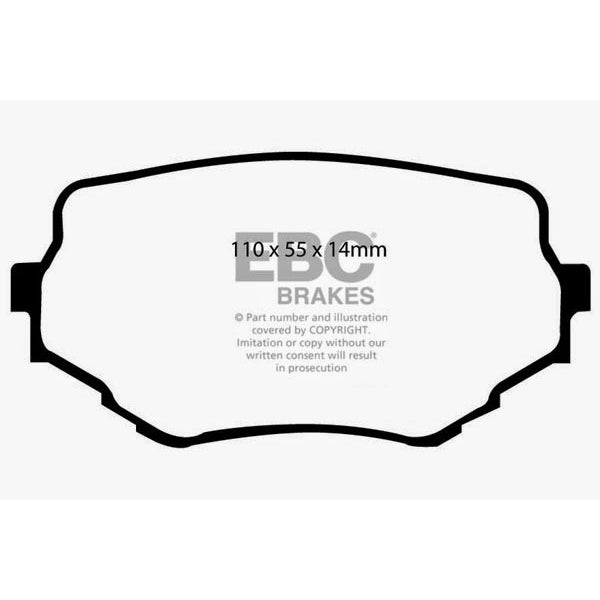 99-05-Suzuki-Grand-Vitara-2.5-Greenstuff-Front-Brake-Pads