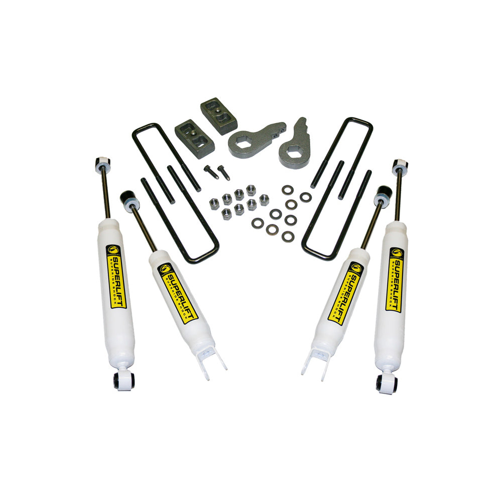 99-06-Chevy-SilvGmc-Sierra-1500-4Wd-2.5In-Lift-Kit-W--Shocks