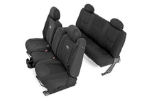 Load image into Gallery viewer, Rough Country 91019 Seat Cover Set for Select Chevrolet Silverado 1500, Chevrolet Silverado Classic, GMC Sierra