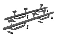 Load image into Gallery viewer, Rough Country RCC9989QCB Nerf Steps for Select Chevrolet Silverado 1500, Chevrolet Silverado Classic, Chevrolet Silverado 2500, Chevrolet Silverado HD, GMC Sierra 1500, GMC Sierra Classic, GMC Sierra 2500, GMC Sierra HD
