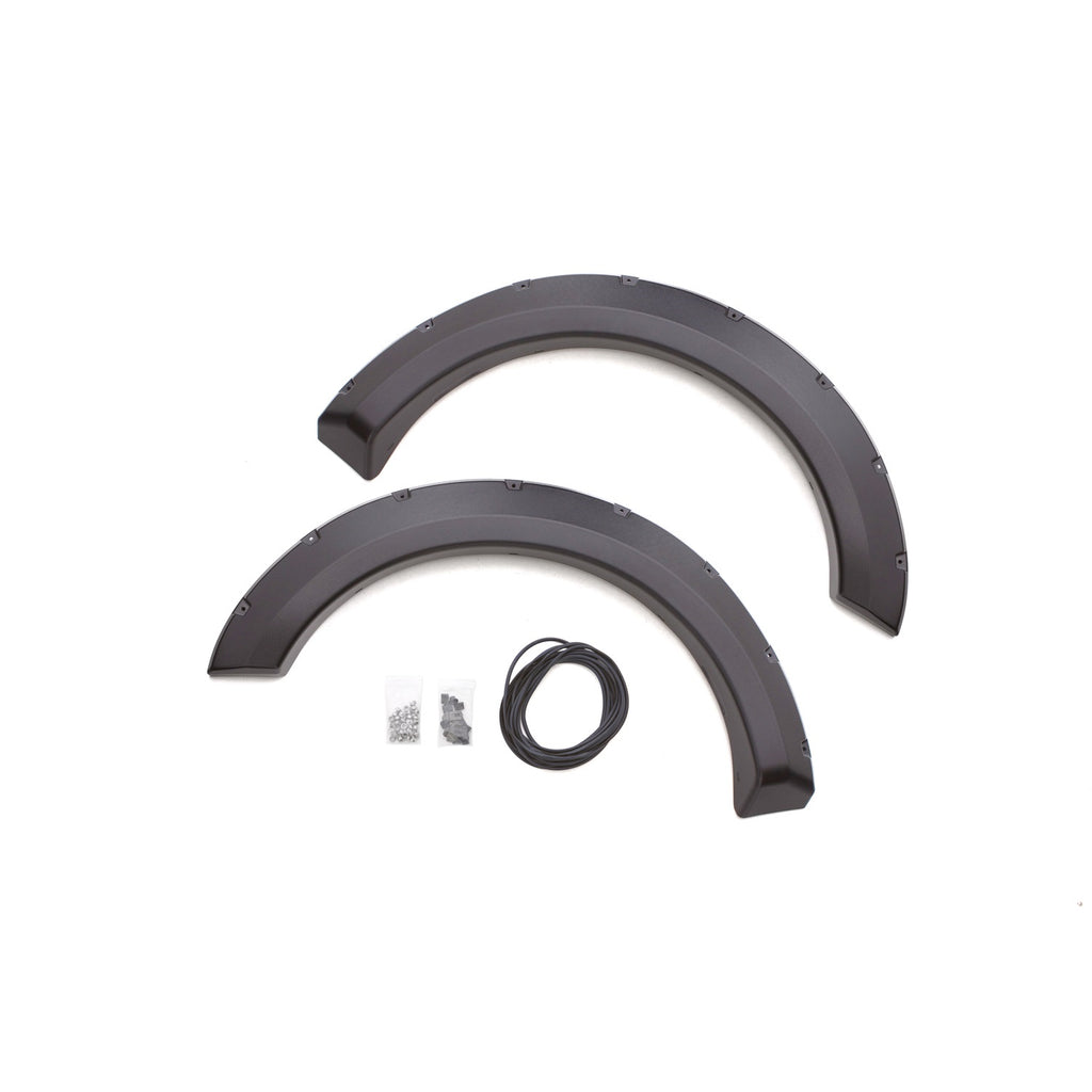 99-07-Ford-F-250-Rx-Rivet-Style-Textured-Elite-Series-Fender-Flares---Black-(2-Pc.)