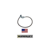 Superlift 91515 Bulletproof Brake Hose - Rear - 99-10 F-250/F350 w/ 4-10
