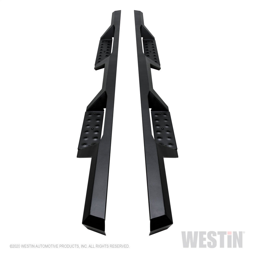 99-13-ChevyGmc-SilveradoSierra-1500-Ext-Cab-Hdx-Drop-Nerf-Step-Bars---Textured-Black