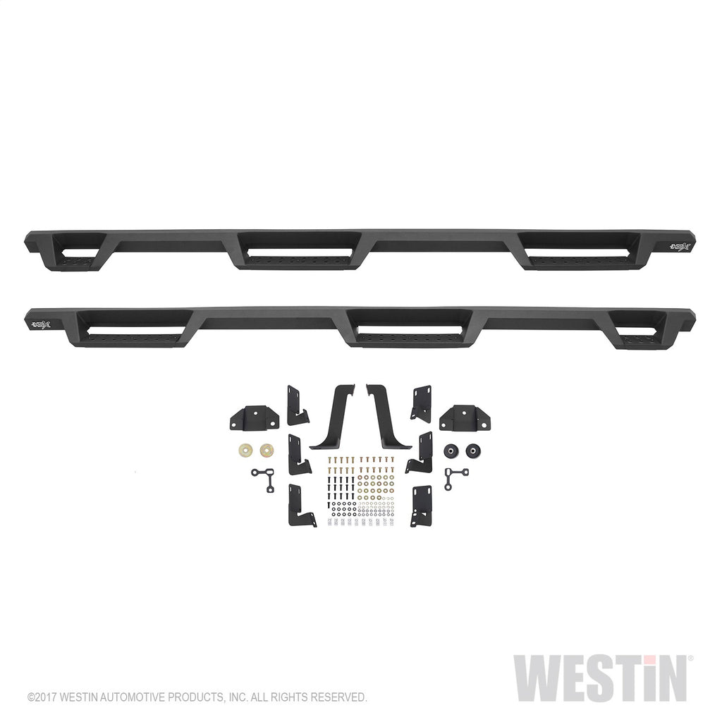 99-16-Ford-F-250350450550-Cc-(6.75Ft-Bed)-Hdx-Drop-Whl-To-Whl-Nerf-Step-Bars---Text-Blk