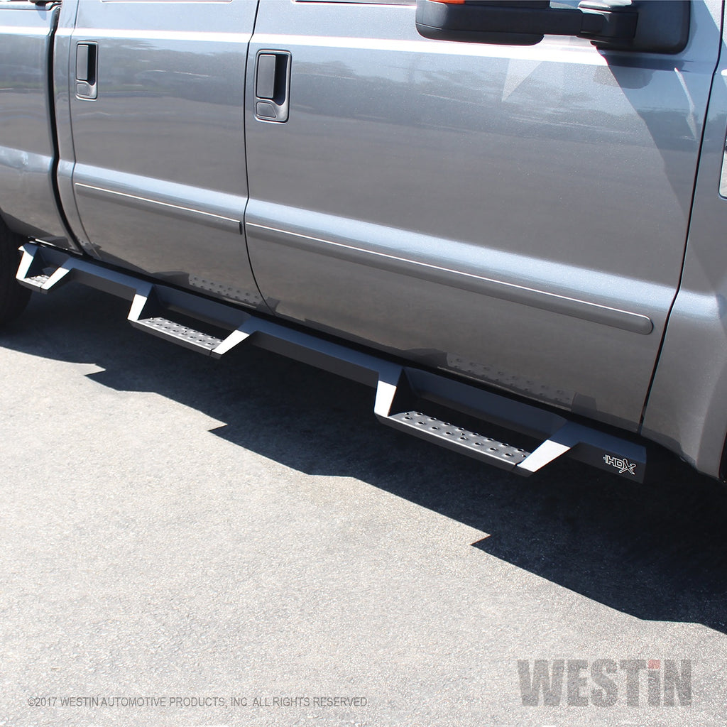 99-16-Ford-F-250350450550-Cc-(6.75Ft-Bed)-Hdx-Drop-Whl-To-Whl-Nerf-Step-Bars---Text-Blk