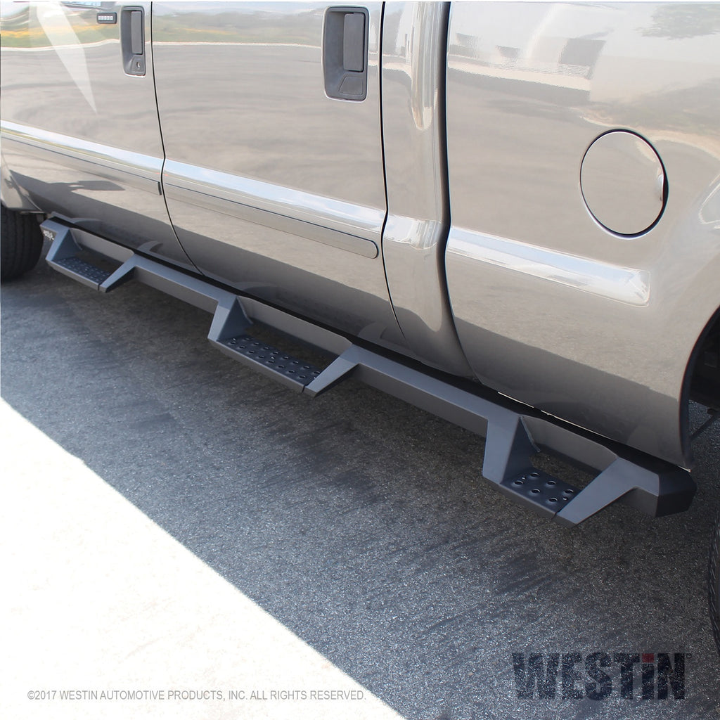 99-16-Ford-F-250350450550-Cc-(6.75Ft-Bed)-Hdx-Drop-Whl-To-Whl-Nerf-Step-Bars---Text-Blk