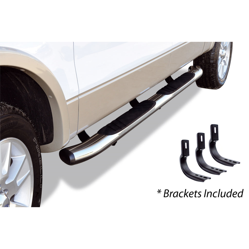 99-16-Ford-F-250F-350-Sd-5In-Oe-Xtreme-Composite-Complete-Kit-WSidesteps--Brkts