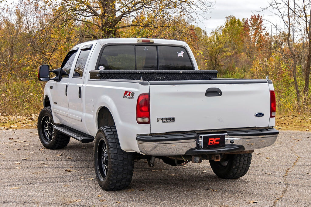 Rough Country SRB991691A HD2 Cab Length Running Boards for Select Ford F-250 Super Duty, Ford F-350 Super Duty