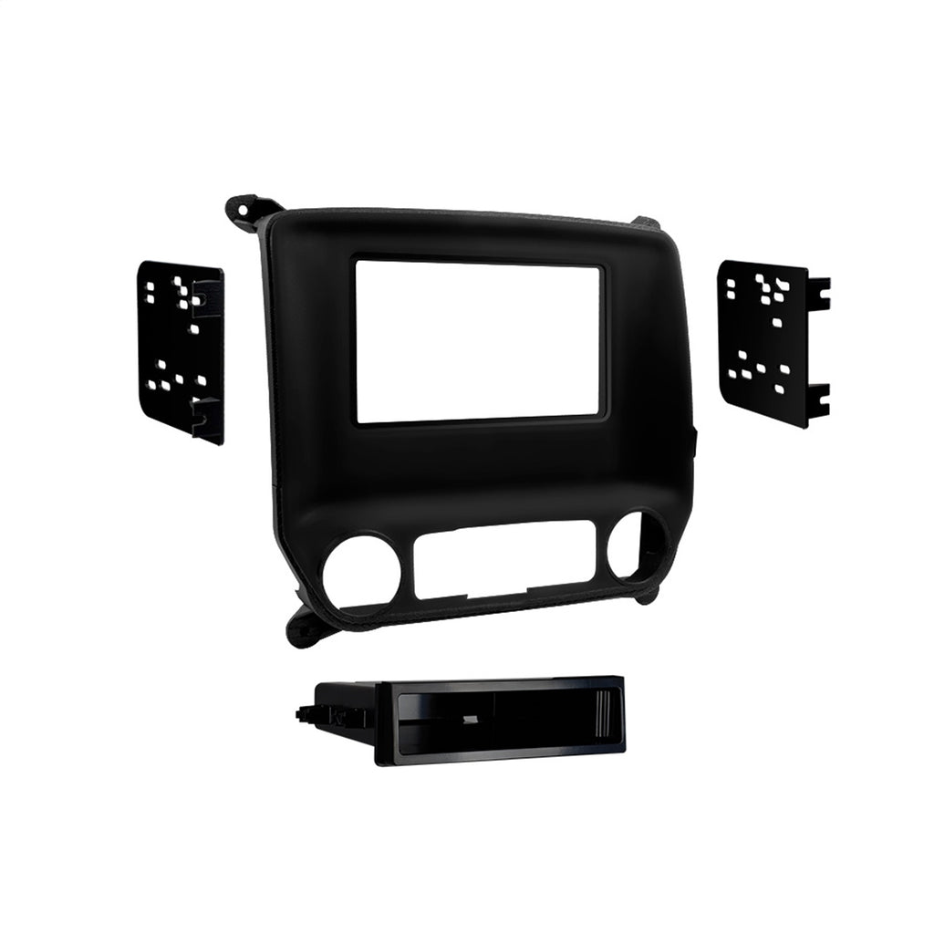 Metra Electronics 99-3014G Custom Fit Mounting Kit for Select Chevrolet Silverado 1500, Chevrolet Silverado HD, Chevrolet Silverado HD, GMC Sierra 1500, GMC Sierra HD, GMC Sierra HD