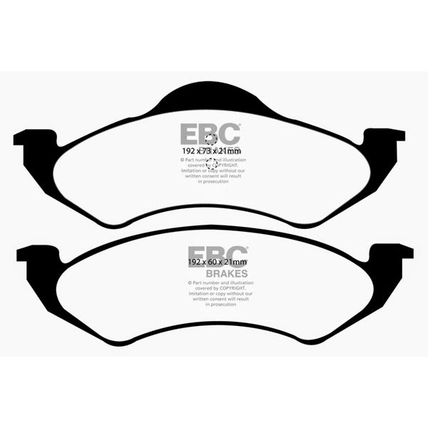 99-Dodge-Dakota-2Wd-2.5-Ultimax2-Front-Brake-Pads