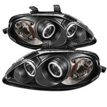 Load image into Gallery viewer, 9900-Civic-Projector-Headlightsccfl-Haloblackhigh-H1-(Included)Low-H1-(Incl