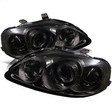 Load image into Gallery viewer, 9900-Civic-Projector-Headlightsled-Halosmokehigh-H1-(Included)Low-H1-(Inclu