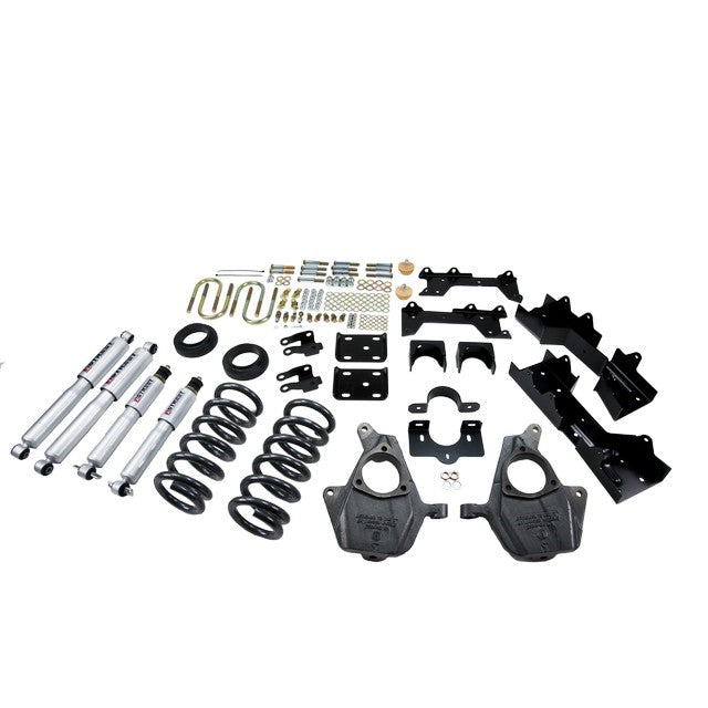 9900-Gm-SilveradoSierra-(Ext-Cab)-4-Or-5-F6-R-W-Sp-Shocks-Lowering-Kit