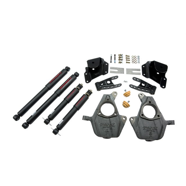 9900-Gm-SilveradoSierra-(Std-Cab)-2-F4-R-W-Nd2-Shocks-Lowering-Kit